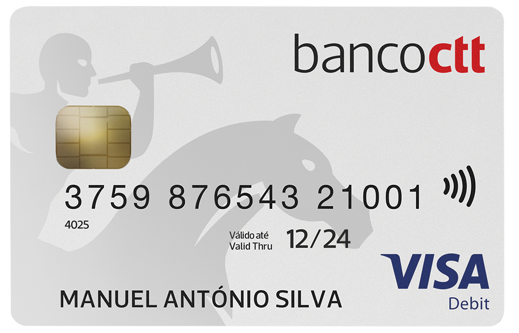 Cartão de Débito Banco CTT